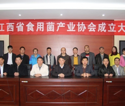 江西省食用菌產業(yè)協(xié)會成立，潘新華當選會長