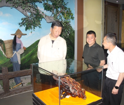 安徽省軍區(qū)原參謀長(zhǎng)呂錄庭將軍蒞臨仙客來(lái)參觀調(diào)研