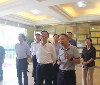 江西省人大常委會委員、省人大監(jiān)察司法委副主任委員何剛一行蒞臨仙客來調(diào)研知識產(chǎn)權創(chuàng)建工作