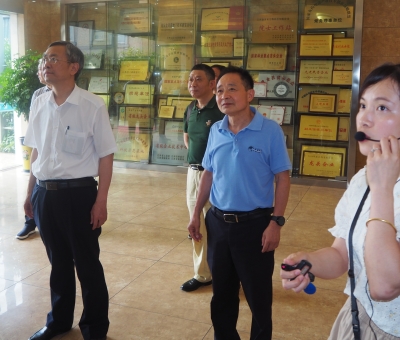 省市場(chǎng)監(jiān)督管理局一級(jí)巡視員蔡瑋蒞臨仙客來公司調(diào)研