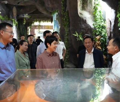 省工商聯(lián)黨組書記樂文紅一行蒞臨仙客來走訪調(diào)研